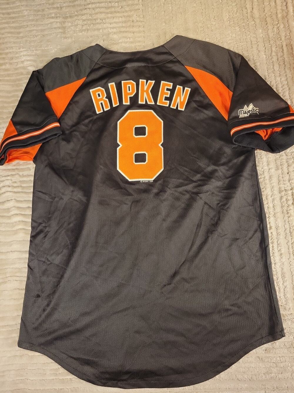 Majestic Cal Ripken Jr Baltimore Orioles Jersey Baseball MLB Youth Size XL Boys